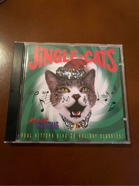 2/$10 Jingle Cats Holiday CD - Real Kittens Sing 20 Holiday Classics!